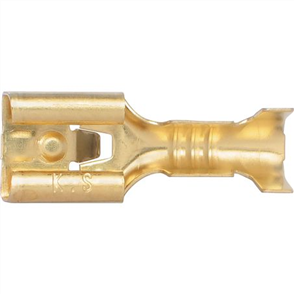 Crimp Terminal Female Blade Brass Terminal Entry 6.3 x 0.8mm Non Insu