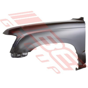 FRONT GUARD - L/H - W/ANT HOLE - TOYOTA HILUX 2WD 1999-01