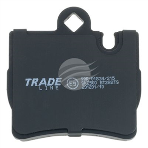 TRADE-LINE BRAKE PADS SET MERCEDES S CLASS (W220) 1999- BT282TS