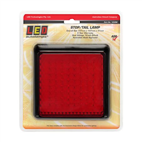 LEDAUT 12/24V Stop/Tail Lamp 64 LEDs With 30cm Wire