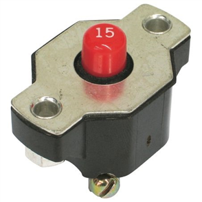 Circuit Breaker Manual Reset 15A 1 Pce