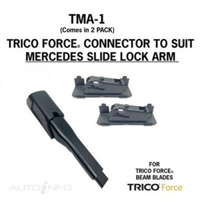 MERCEDES SL ADAPTOR FOR TRICO FORCE - 2PCE TMA-1