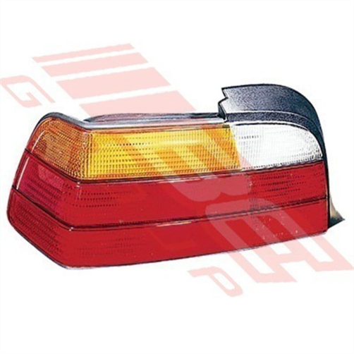 BMW REAR LAMP - L/H - AMBER/CLEAR/RED - BMW 3'S E36 1991-95 2DR
