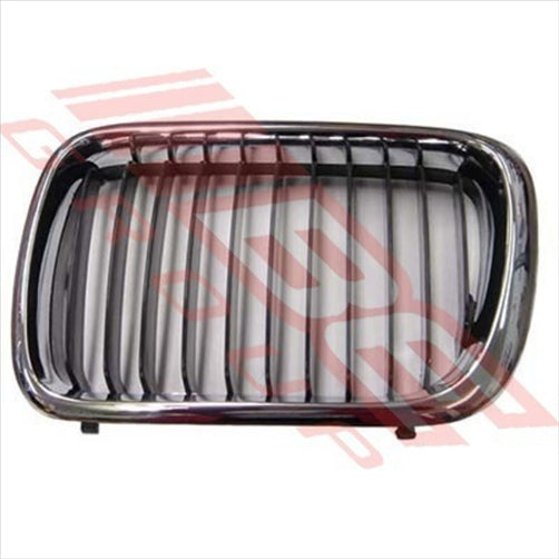 BMW GRILLE - CHROME/BLACK - R/H - BMW 3'S E36 1996