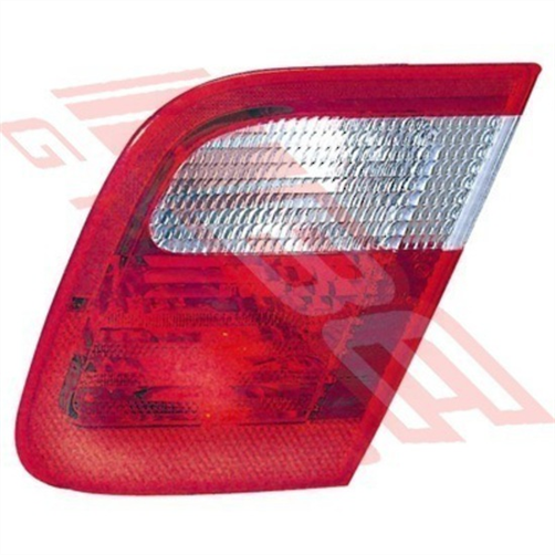 BMW REAR LAMP - R/H - INNER - CLEAR/RED - BMW 3'S E46 4D 1998