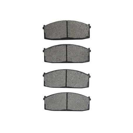 RDA BRAKES RDA GP Max General Purpose Low Metallic Brake Pad Set RDB225