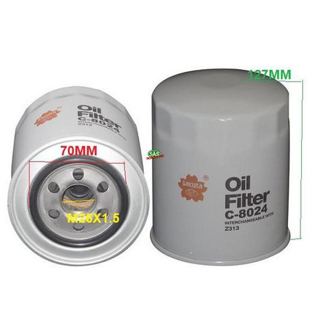 SAS AUTO PARTS OIL FILTER OFZ313