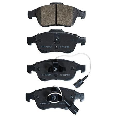 RDA BRAKES RDA GP Max General Purpose Low Metallic Brake Pad Set RDB2250