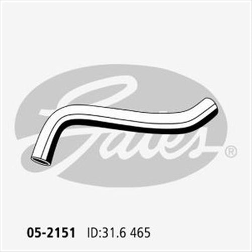 GATES RADIATOR HOSE UPPER 05-2151