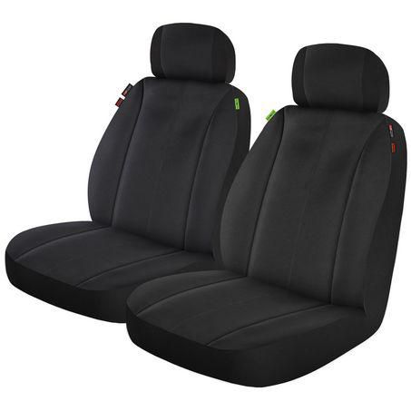 Repco Repreve Front Car Seat Covers, Black - Pair RRSCFTNOLBK