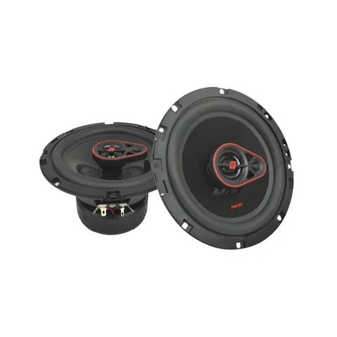 Cerwin-Vega HED-653 6.5" 3-Way Coaxial Car Speakers | 60W RMS / 340W Max (Pair)