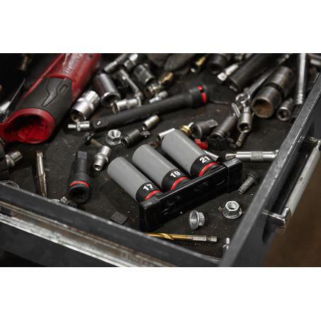 Milwaukee 1/2in Dr 3pc Lug Nut Socket Set 49667830