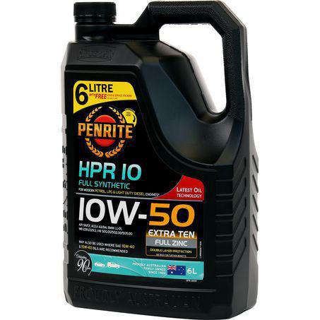 Penrite HPR 10 10W-50 Engine Oil 6L