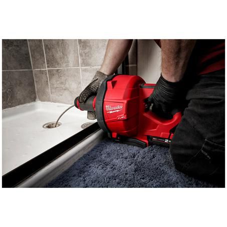 Milwaukee M18 FUEL Drain Snake w/ CABLE DRIVE Locking Feed System (Tool Only) M18FDCPF8-0C