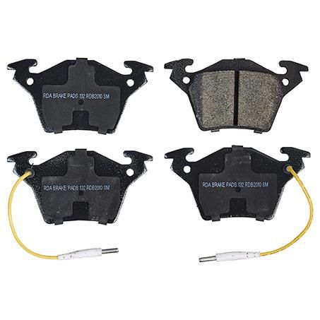 RDA BRAKES RDA GP Max General Purpose Low Metallic Brake Pad Set RDB2010