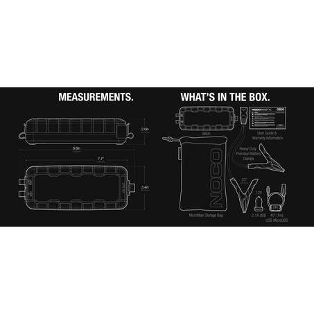 NOCO Boost 12V 1500A Jump Starter GB50