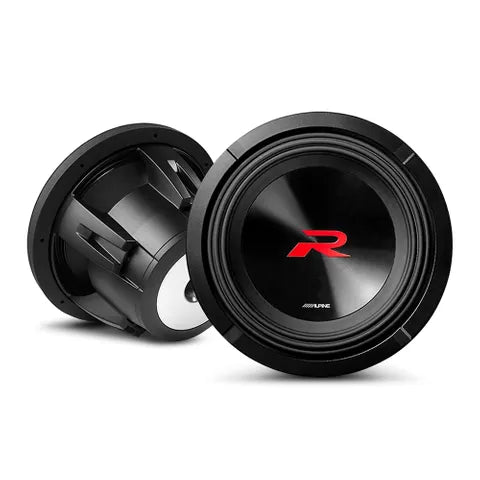 Alpine R-Series R2-W10D2 10" Subwoofer | Dual 2-Ohm, 750W RMS, High-Excursion