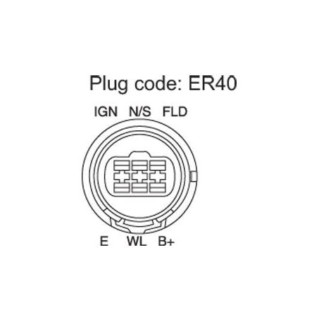 OEX ALTERNATOR REG 12V EXTERNAL DENSO STYLE