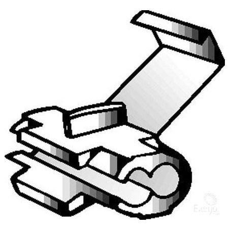 Narva Crimp Terminal Wire Tap Connector White Cable Size 5 - 6mm Vinyl 50 Pc