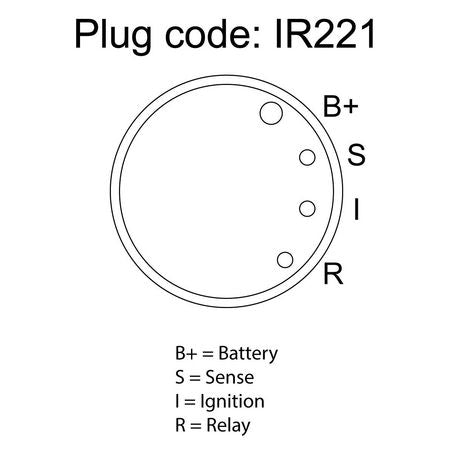 DELCO REMY ALTERNATOR 12V 200A SUITS DELCO
