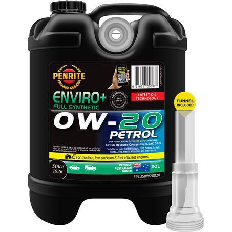 Penrite Enviro+ 0W-20 Engine Oil 20L