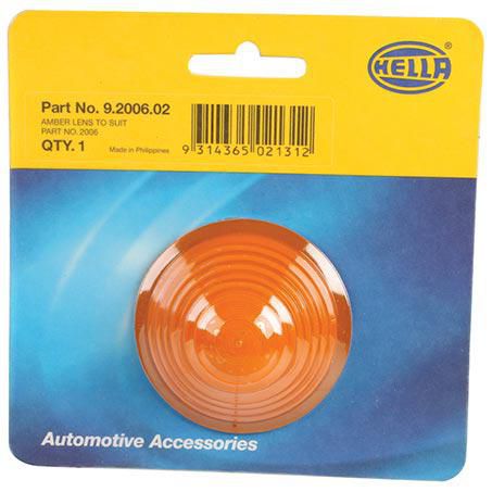 HELLA Amber Lens To Suit 2006 9200602
