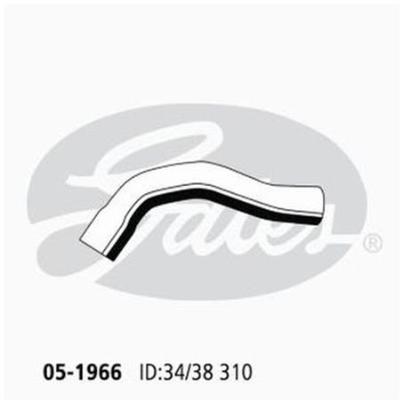 Gates Radiator Hose Upper 05-1966
