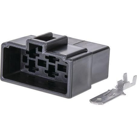 OEX Q.C Socket Black 6 Pole 10 Pce