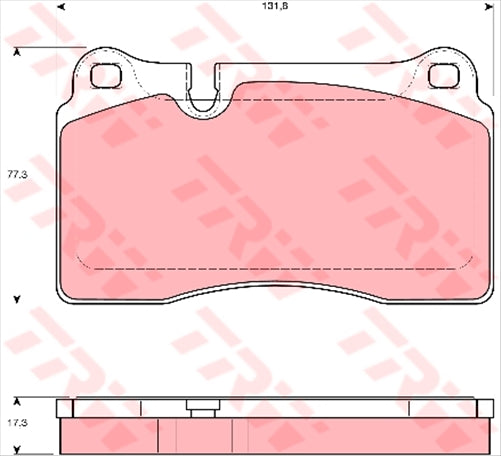 TRW Brake Pad Set