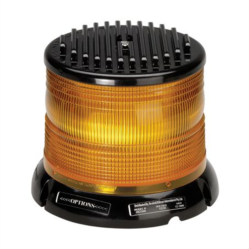 Narva LED Beacon / Strobe Amber 12 or 24V Permanent Mount
