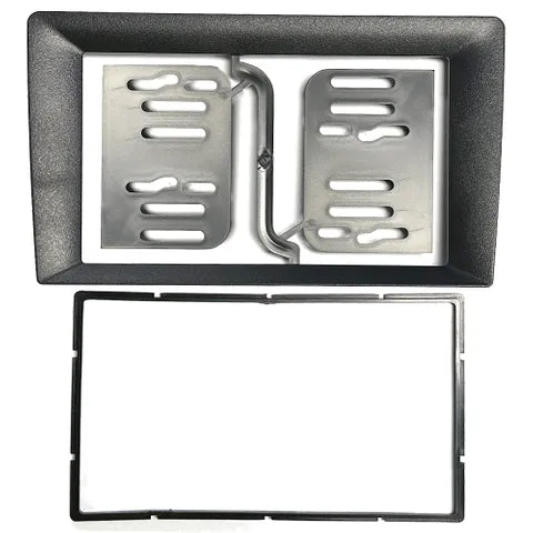 Universal 9" to Double DIN Bezel Adapter | Black Trim Reducer Panel