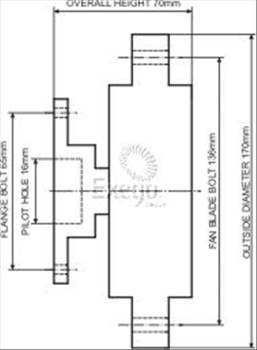 DAYCO FAN CLUTCH 115085