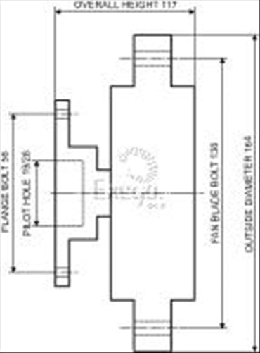 DAYCO FAN CLUTCH 115152