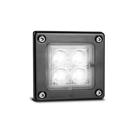 LED AUTOLAMPS LEDAUT 9/30V Flood/Reverse Lamp Recessed Mount Black E. Coating 73120BM