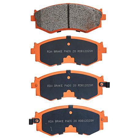 RDA BRAKES RDA GP Max General Purpose Low Metallic Brake Pad Set RDB1202