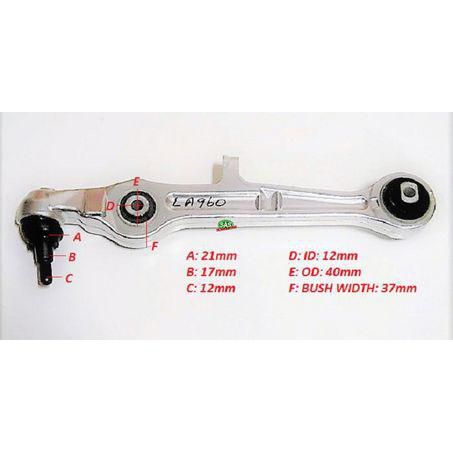 SAS AUTO PARTS SAS Lower Control Arm LA960