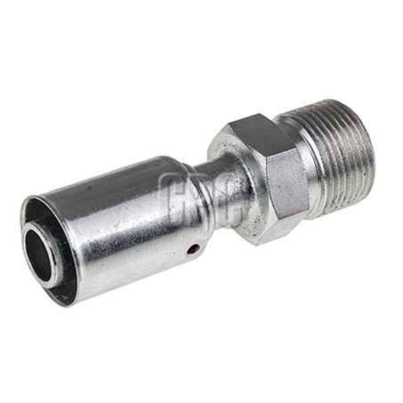 OEX Steel Fitting # 12 MIOR - Reduced Beadlock #12 Straight