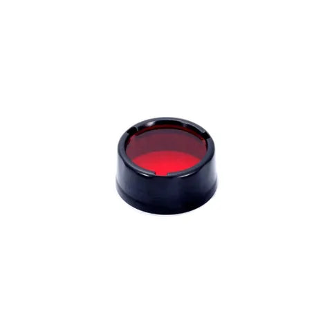 Nitecote Red Lens Filter for 25.4mm Flashlights – Night Vision & Tactical Use