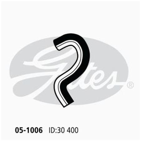 Gates Radiator Hose Upper 05-1006