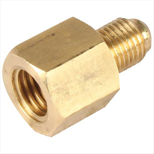 OEX Adaptor 1/2 Acme (R134a) Female To 1/4 Flare (R12) Male
