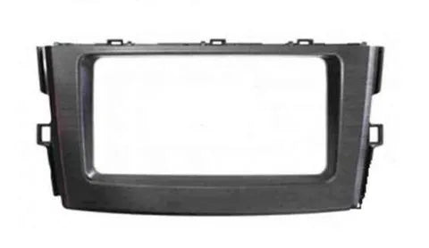 Toyota Mark X Zio (2007-2013) Double DIN Dash Kit | Gun Metal Finish Dashboard Fascia Panel