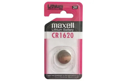 Maxell CR1620 Lithium Coin Cell Battery – 3V, 1-Pack Blister | Watches, Key Fobs & Electronics