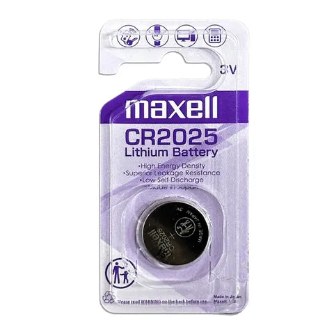 Maxell CR2016 3V Lithium Battery – Single Coin Cell for Watches, Computers, Keys & Other Small Devices