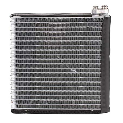 Evaporator Core Plate and Fin Inlet Fitting Pad Outlet Fitting Pad EVX0026