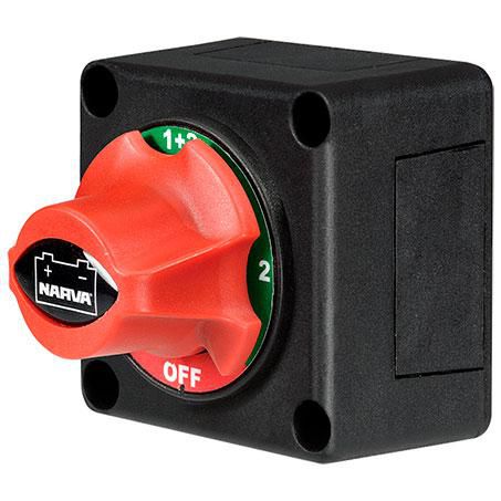 Narva 4 Position Rotary Battery Master / Isolation Switch (Contacts Rated 30