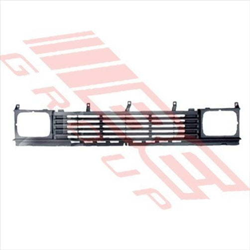 Nissan GRILLE - BLACK - NISSAN NAVARA D21 K/CAB 2WD 1986-87