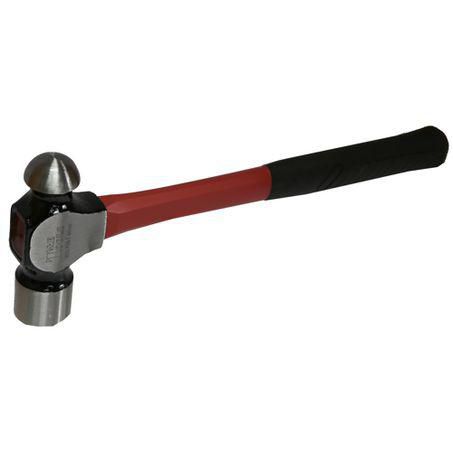 T & E TOOLS T&E Ball Pein Hammer with Fiberglass 7061