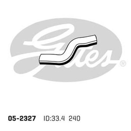 Gates Radiator Hose Upper 05-2327