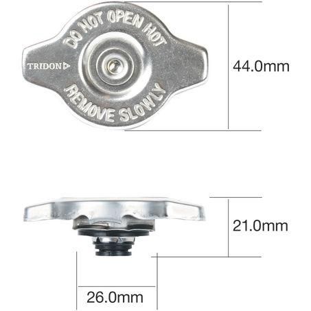 TRIDON RECOVERY RADIATOR CAP - (TRS37J)