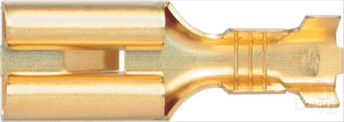 OEX Crimp Terminal Female Blade Brass Terminal Entry 8 x 0.8mm Non Insula